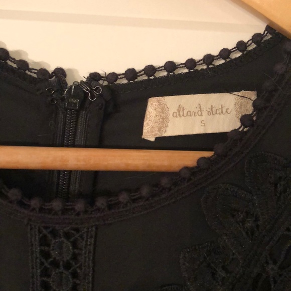 ❣️Black bell sleeve cut out size s dress - Picture 6 of 8